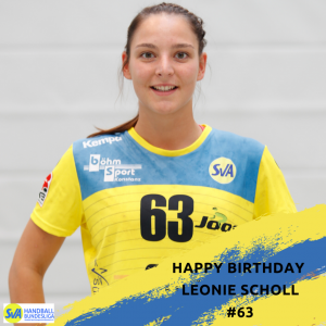 Happy Birthday Leonie Scholl