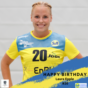 Laura Epple feiert Geburtstag