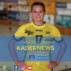 Julia von Kampen verlängert beim SV Allensbach