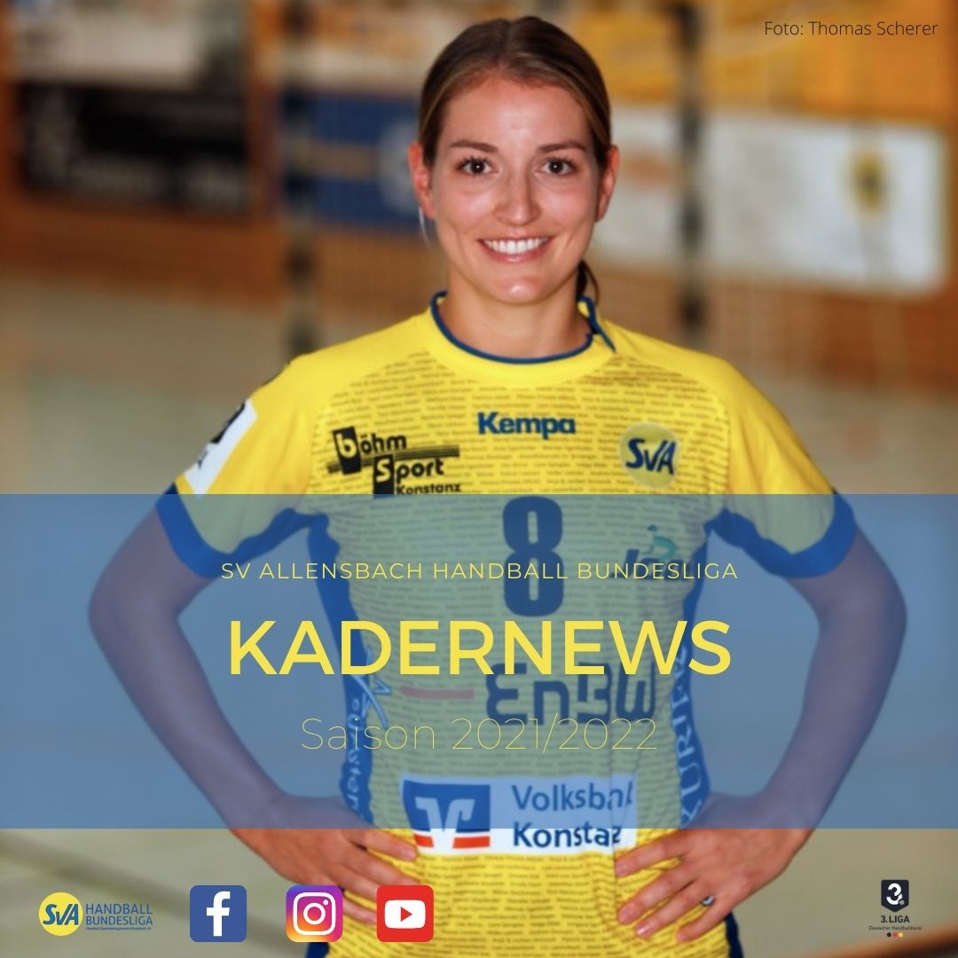 Nadja Greinert verlängert beim SV Allensbach Handball Bundesliga