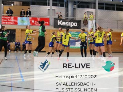 Re-Live SV Allensbach - TuS Steisslingen