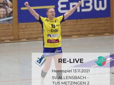 Re-Live: Sv Allensbach - TuS Metzingen 2