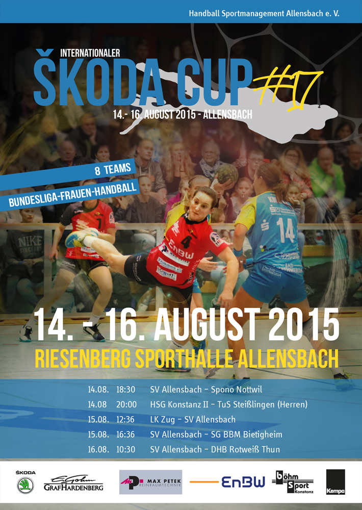 Plakat Skoda Cup 2015
