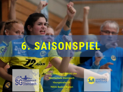 6.Saisonspiel: SG Kappelwindeck/Steinbach vs. SV Allensbach