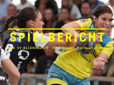 Spielbericht SV Allensbach - SG Schozach-Bottwartal
